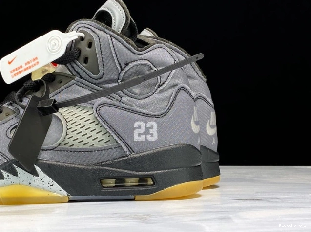 Off-White x Air CT8480-001 Black Jordan 5 0520